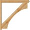 Ekena Millwork Westlake Arts & Crafts Rough Sawn Outlooker, Western Red Cedar, 6"W x 48"D x 48"H OUT06X48X48WTL03RWR - alternate 4